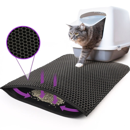 Double-Layer Cat Litter Trapper Mat